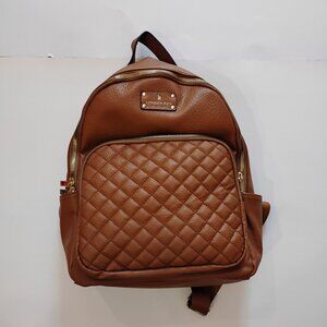 London Fog - Brown Leather Backpack